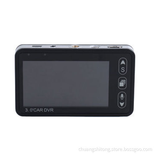 WDR IR car DVR camera, 3.0" LCD screen HDMI port